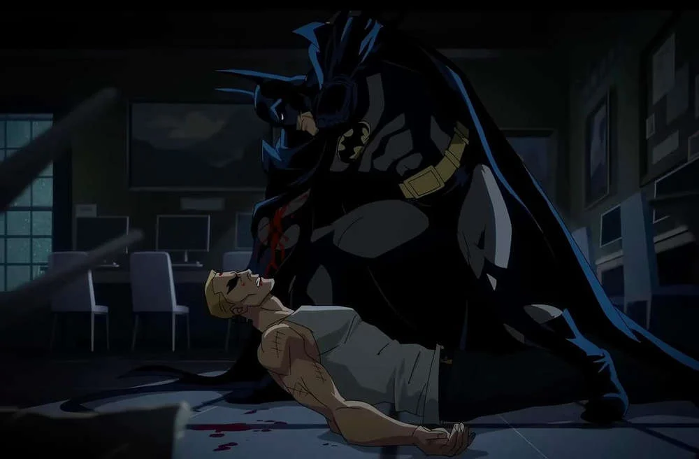 Кадр из фильма Бэтмен: Падение рыцаря. Часть первая / Batman: Knightfall, Part 1 Кадр из фильма Бэтмен: Падение рыцаря. Часть первая / Batman: Knightfall, Part 1