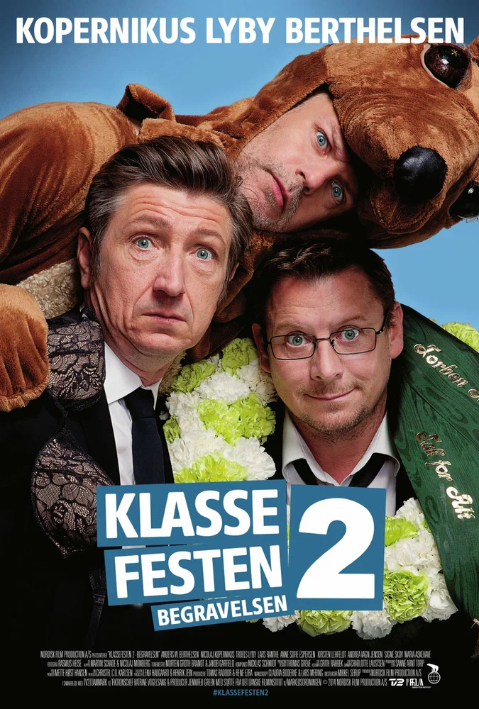 Постер к фильму Встреча выпускников 2: Похороны / Klassefesten 2: Begravelsen