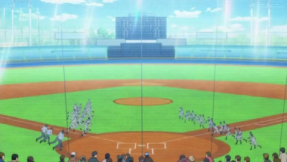 Сцена из фильма Величайший бейсболист / Diamond No Ace Сцена из фильма Величайший бейсболист / Diamond No Ace