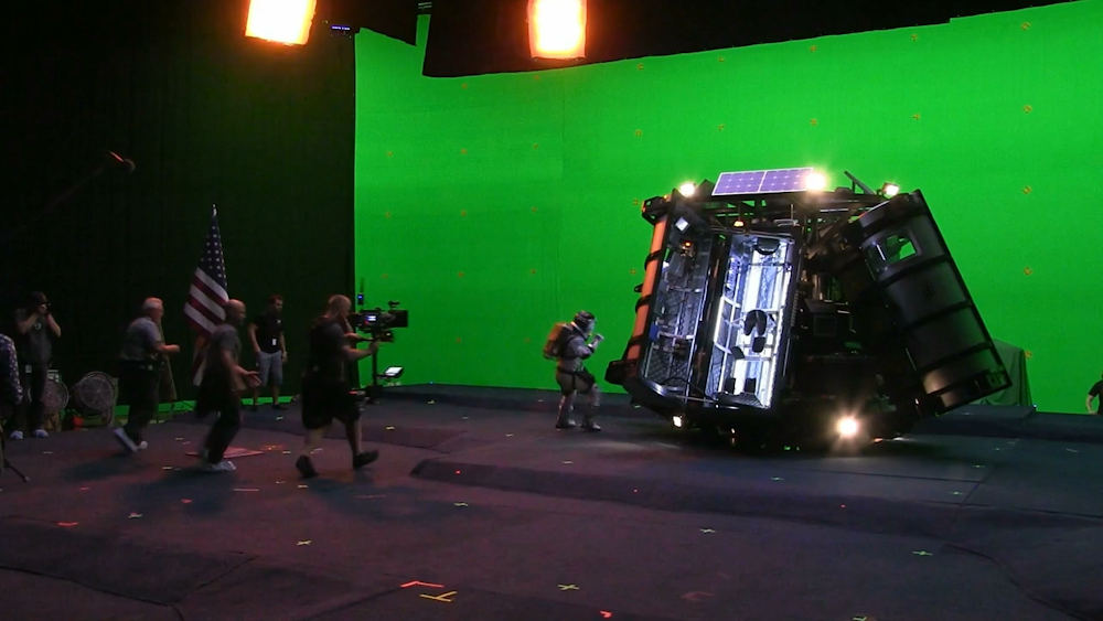 Сцена из фильма Фантастическая четвёрка - Дополнительные материалы / Fantastic Four - Bonuces Сцена из фильма Фантастическая четвёрка - Дополнительные материалы / Fantastic Four - Bonuces