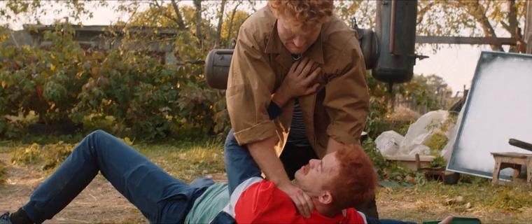 Сцена из фильма Афера Сцена из фильма Афера