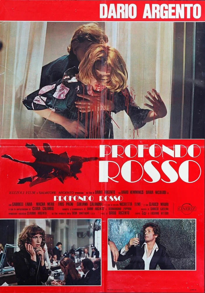 Постер к фильму Кроваво-красное / Profondo Rosso