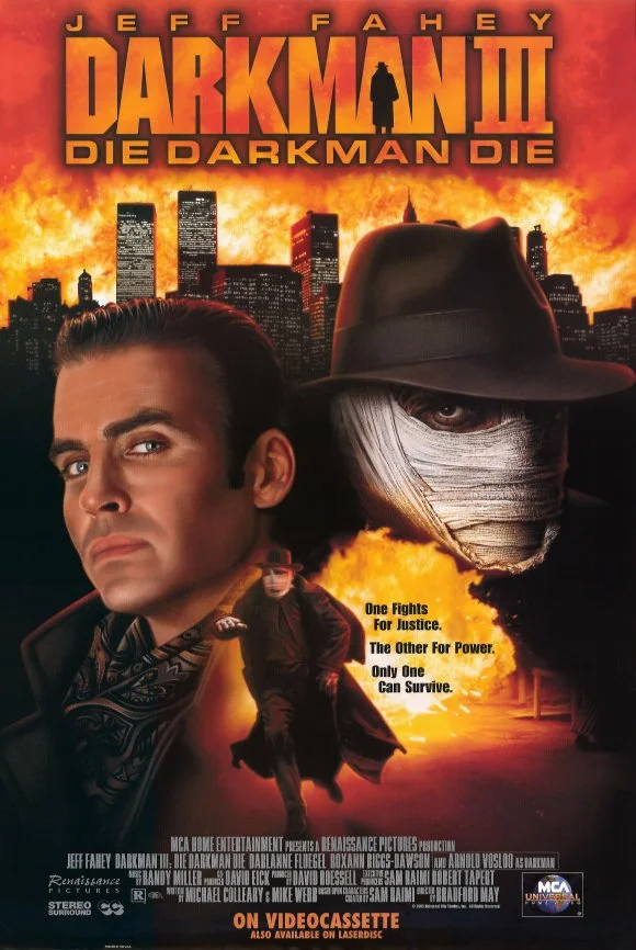 Постер к фильму Человек тьмы III / Darkman III: Die Darkman Die