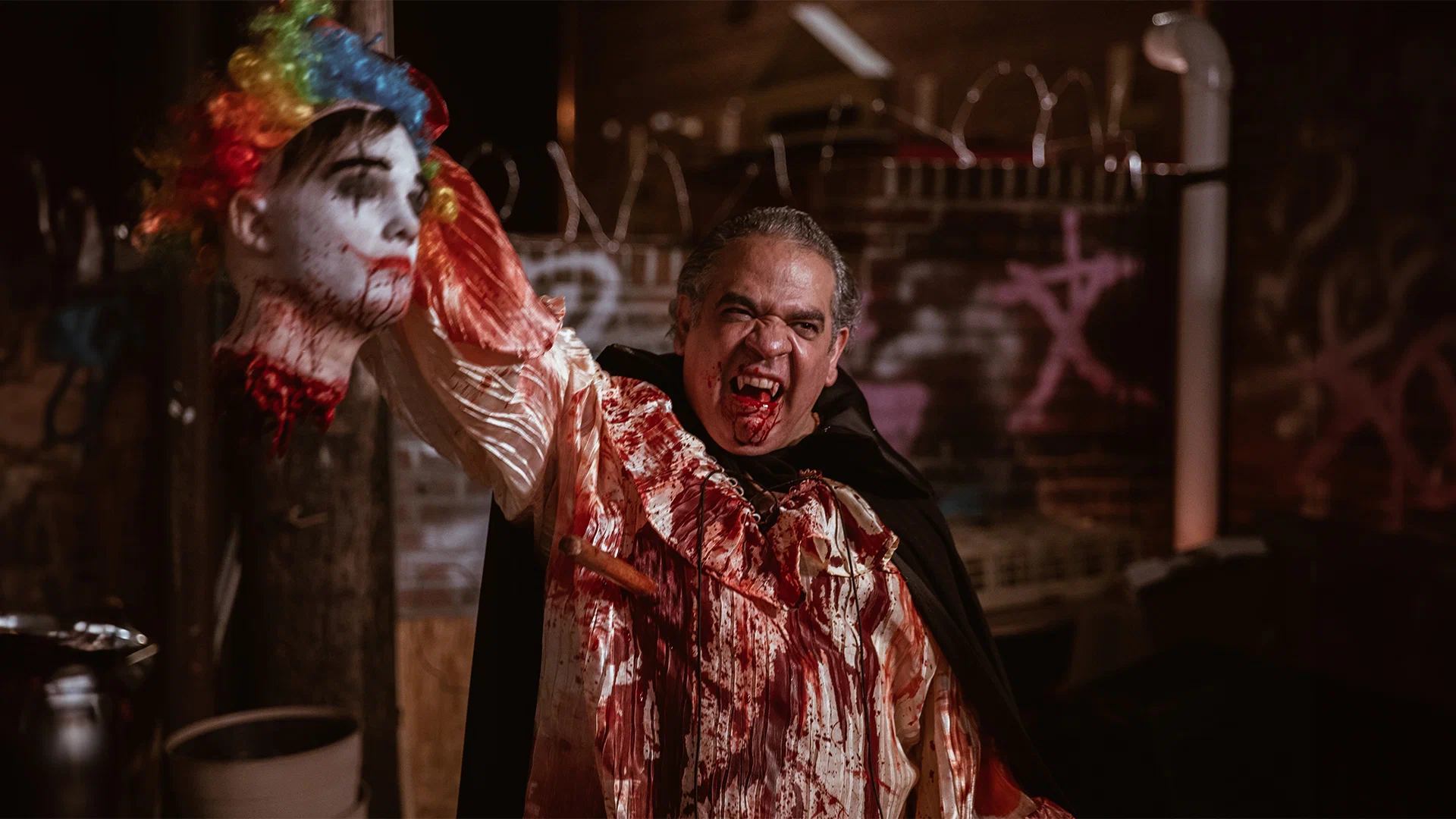 Кадр из фильма Байки на Хэллоуин / Satanic Hispanics Кадр из фильма Байки на Хэллоуин / Satanic Hispanics