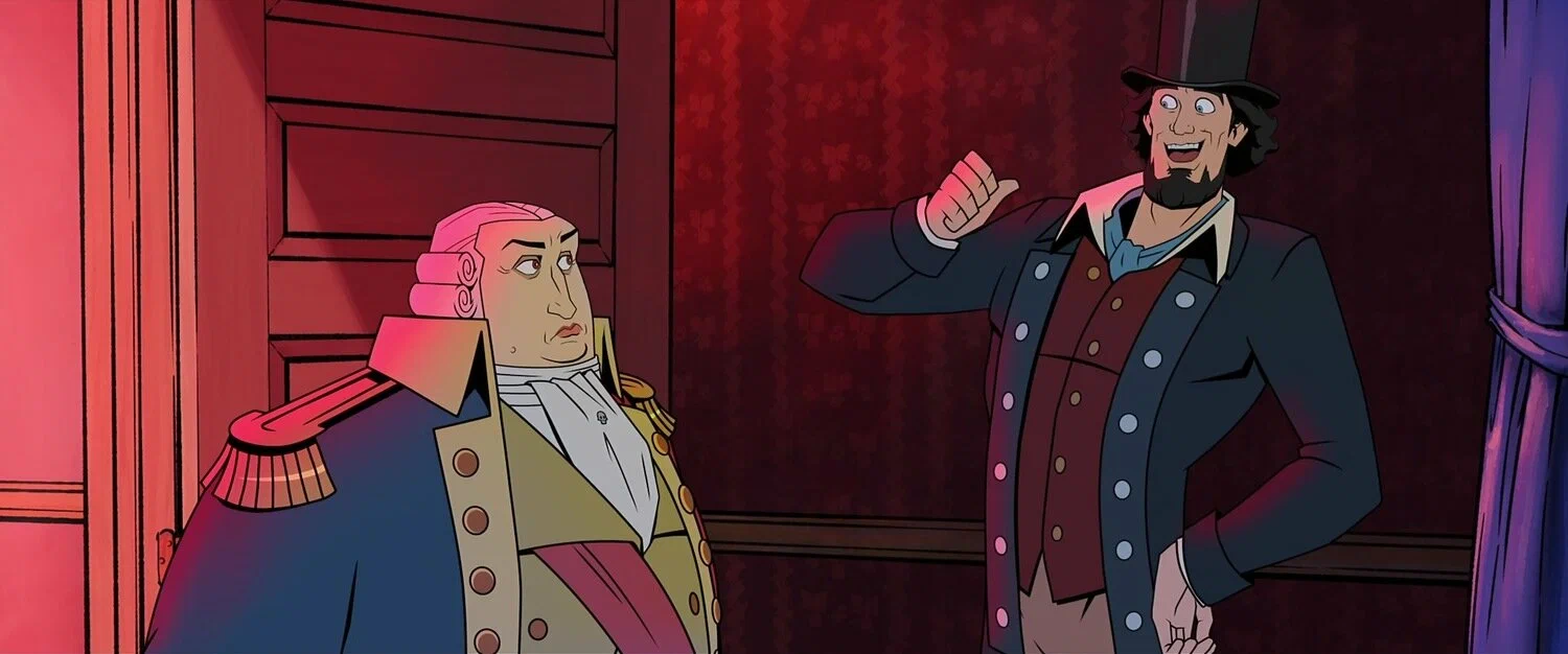 Сцена из фильма Америка: Фильм / America: The Motion Picture Сцена из фильма Америка: Фильм / America: The Motion Picture