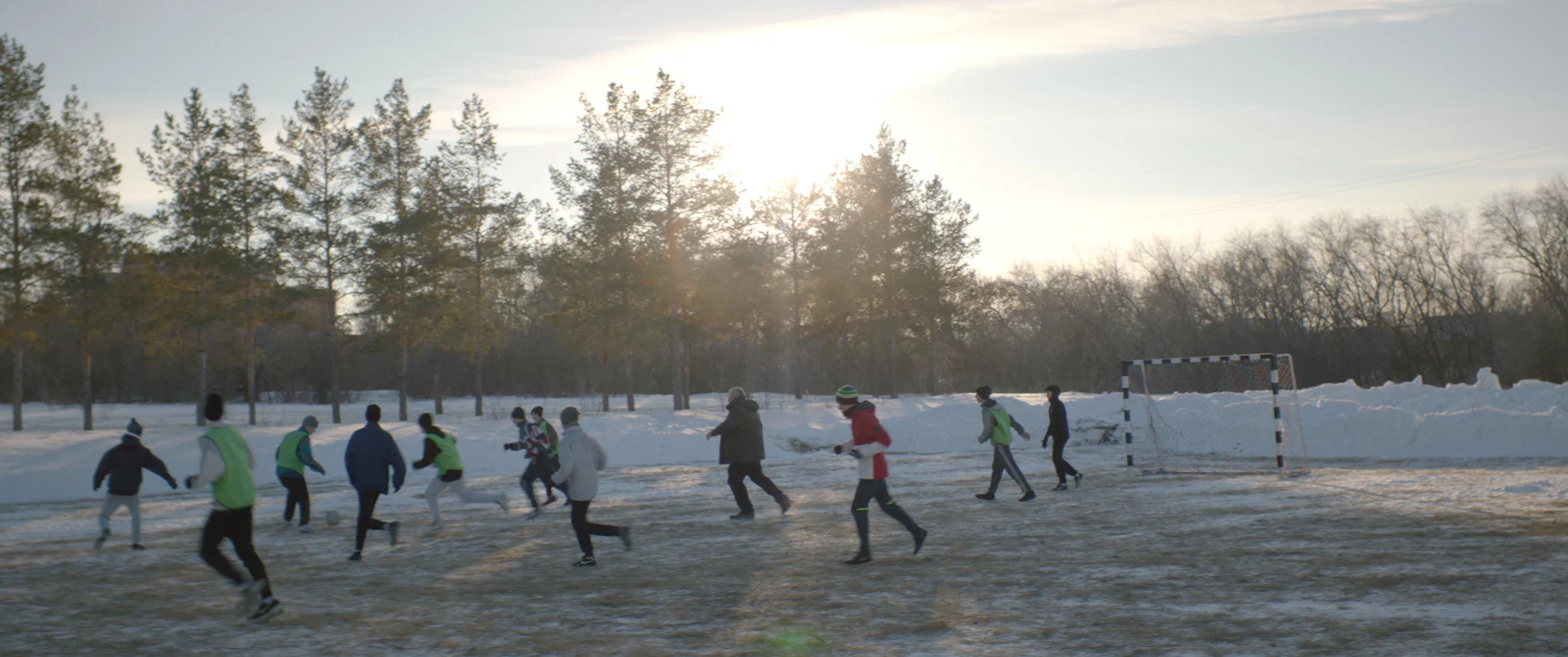 Сцена из фильма Вечная зима Сцена из фильма Вечная зима