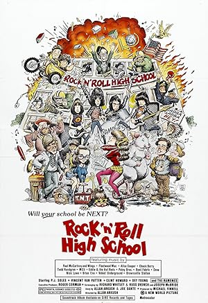 Постер к фильму Высшая школа рок-н-ролла / Rock ’n’ Roll High School