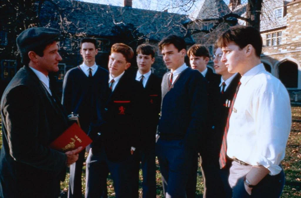 Кадр из фильма Общество мертвых поэтов / Dead Poets Society Кадр из фильма Общество мертвых поэтов / Dead Poets Society