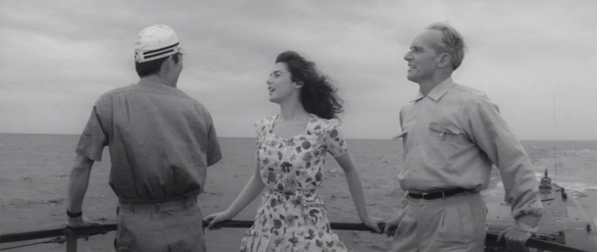 Кадр из фильма Подводная лодка I-57 не сдаётся! / Sensuikan I-57 kofuku sezu Кадр из фильма Подводная лодка I-57 не сдаётся! / Sensuikan I-57 kofuku sezu