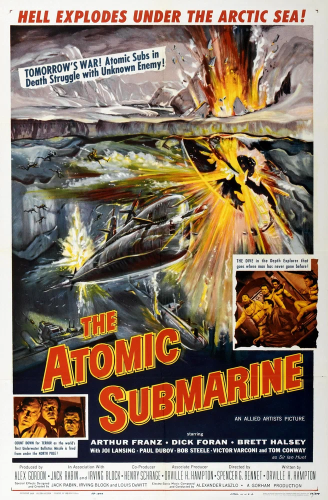 Постер к фильму Атомная подводная лодка / The Atomic Submarine