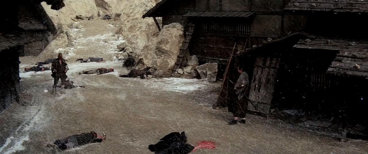 Сцена из фильма Битва самураев / Zatôichi to Yôjinbô Сцена из фильма Битва самураев / Zatôichi to Yôjinbô