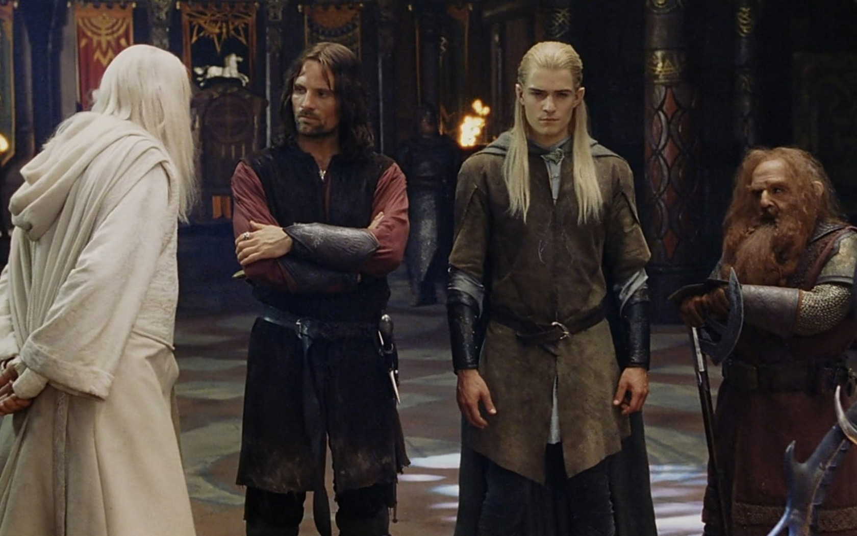 Кадр из фильма Властелин колец: Возвращение бомжа, или Агроном наносит ответный удар Кадр из фильма Властелин колец: Возвращение бомжа, или Агроном наносит ответный удар