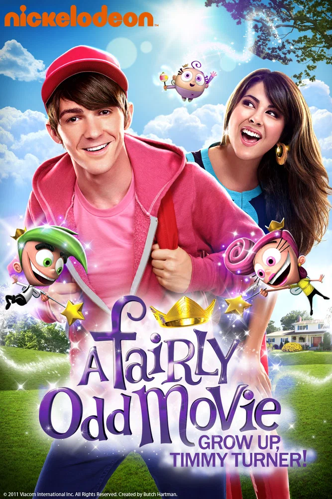 Постер к фильму Волшебные покровители: Повзрослей, Тимми Тёрнер! / A Fairly Odd Movie: Grow Up, Timmy Turner!
