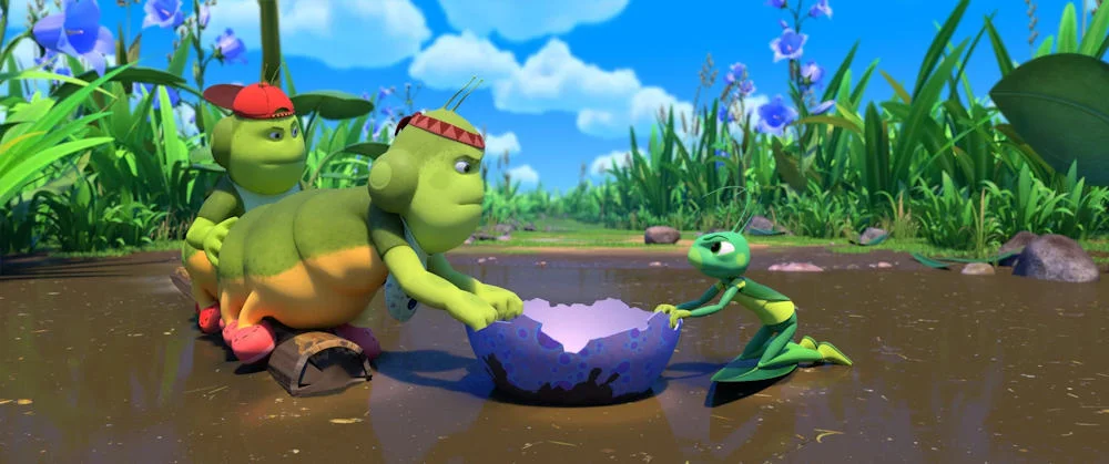 Сцена из фильма Лунтик. Возвращение домой Сцена из фильма Лунтик. Возвращение домой