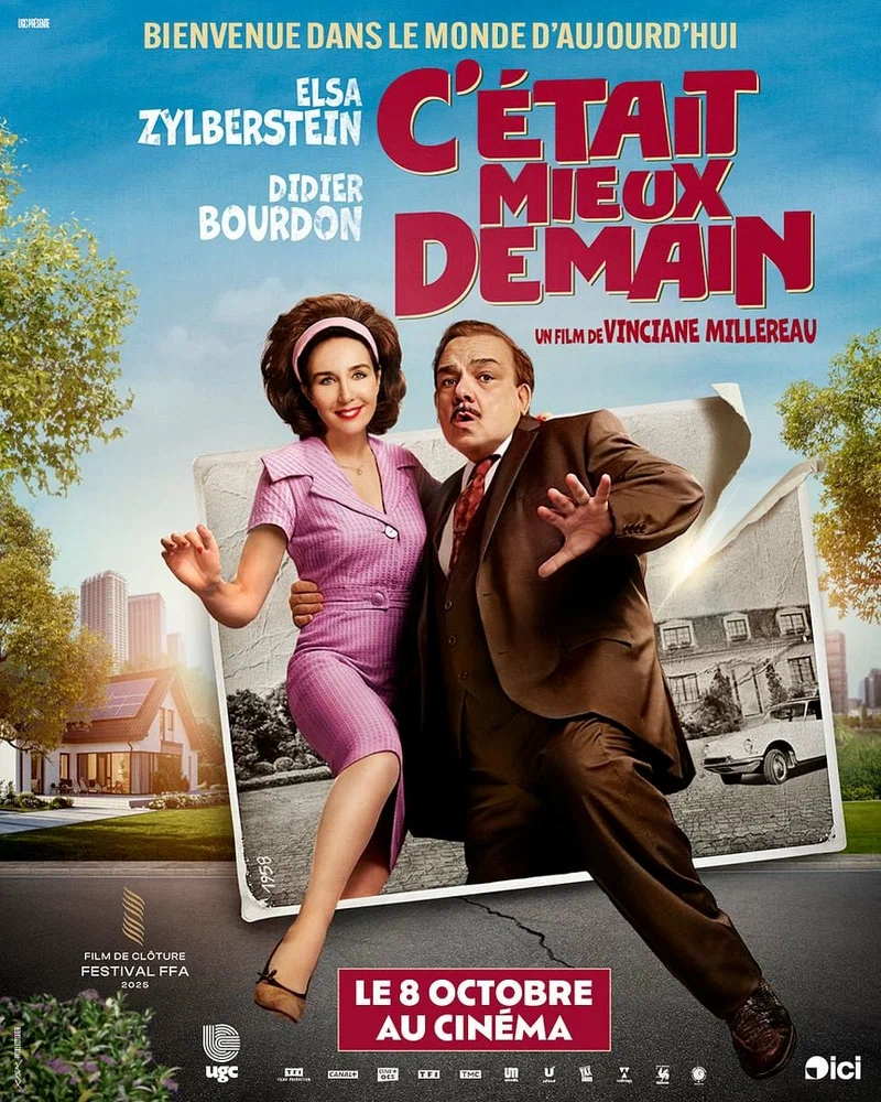 Постер к фильму Муж и жена против будущего / C'était mieux demain