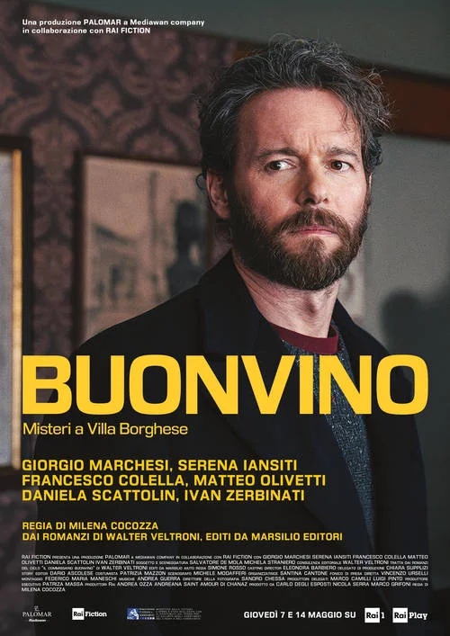 Постер к фильму Буонвино - Тайны Вилла Боргезе / Buonvino - Misteri a Villa Borghese
