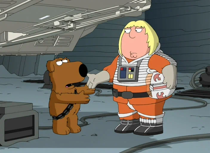 Кадр из фильма Гриффины: Там, там на тёмной стороне / Family Guy Presents: Something, Something, Something, Dark Side Кадр из фильма Гриффины: Там, там на тёмной стороне / Family Guy Presents: Something, Something, Something, Dark Side