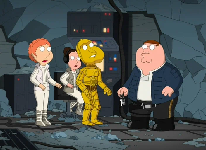 Кадр из фильма Гриффины: Там, там на тёмной стороне / Family Guy Presents: Something, Something, Something, Dark Side Кадр из фильма Гриффины: Там, там на тёмной стороне / Family Guy Presents: Something, Something, Something, Dark Side