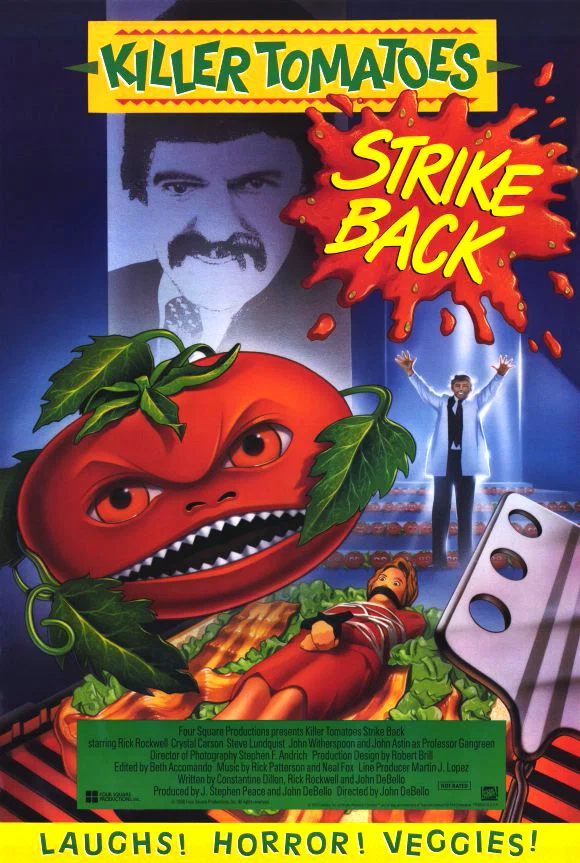 Постер к фильму Помидоры-убийцы наносят ответный удар / Killer Tomatoes Strike Back!