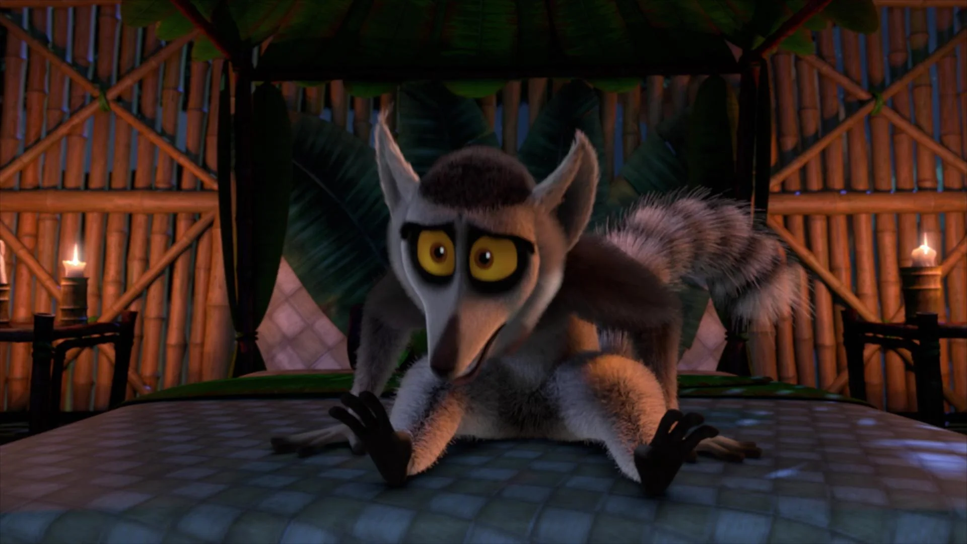 Сцена из фильма Да здравствует король Джулиан / All Hail King Julien Сцена из фильма Да здравствует король Джулиан / All Hail King Julien