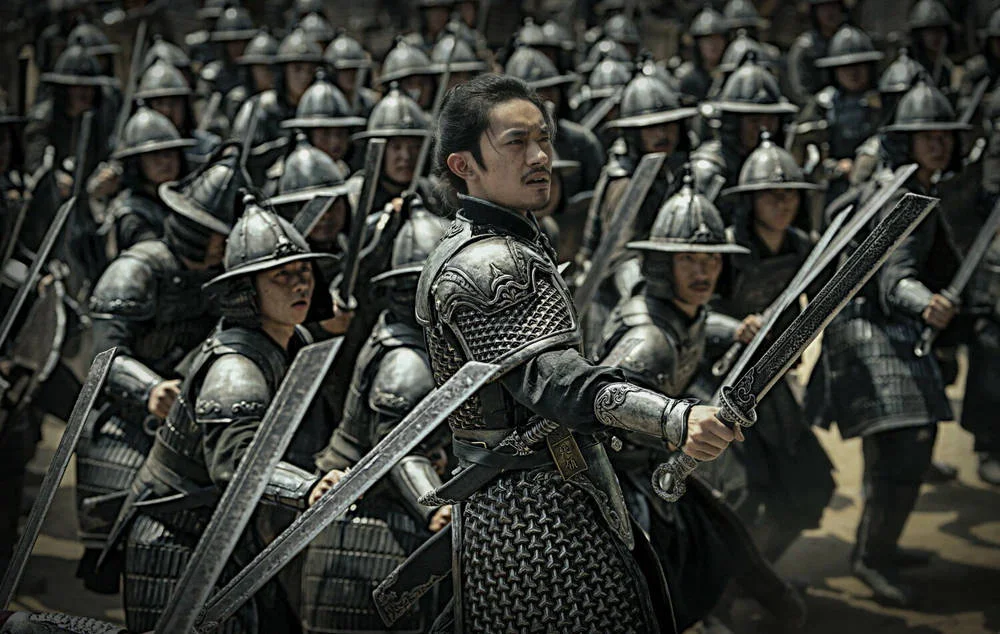 Кадр из фильма Полноводная красная река / Man jiang hong Кадр из фильма Полноводная красная река / Man jiang hong