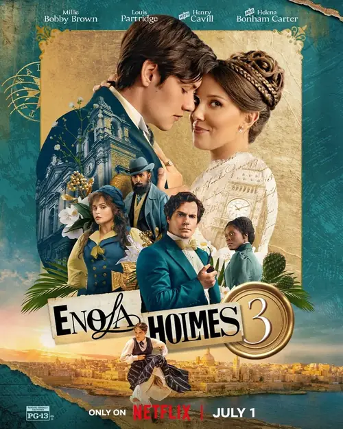 Постер к фильму Энола Холмс 3 / Enola Holmes 3