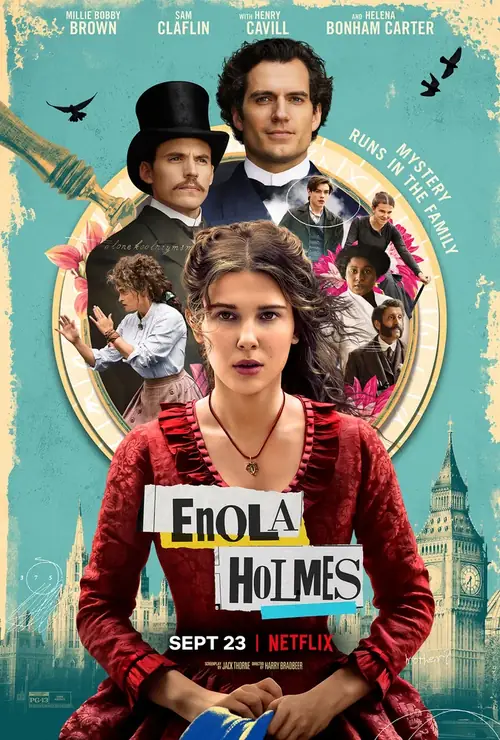Постер к фильму Энола Холмс / Enola Holmes