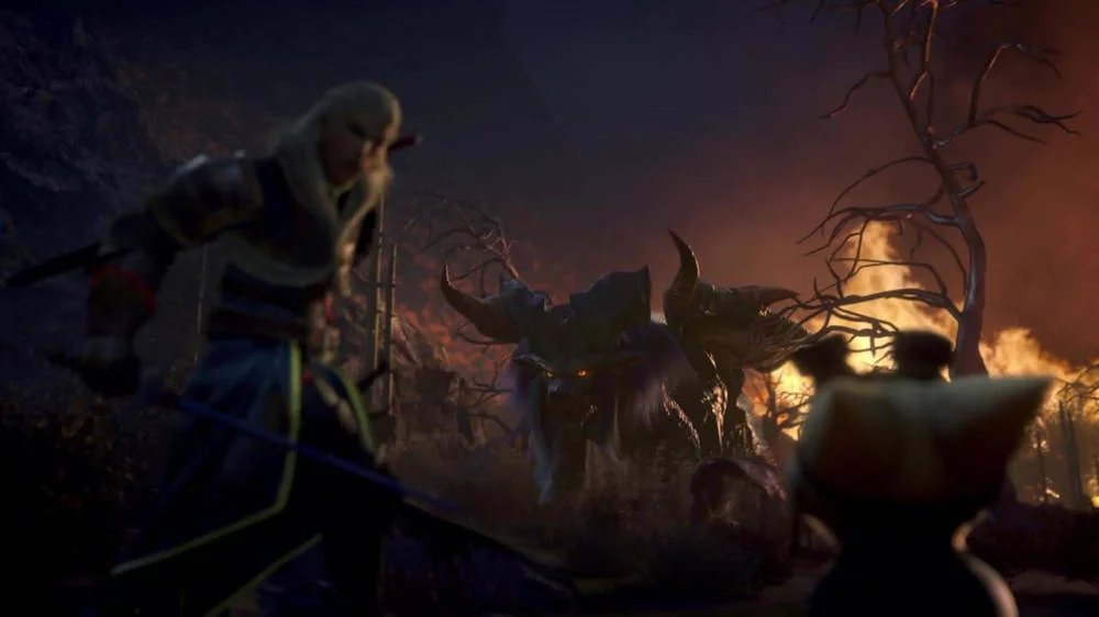 Сцена из фильма Monster Hunter: Легенды гильдии / Monster Hunter: Legends of the Guild Сцена из фильма Monster Hunter: Легенды гильдии / Monster Hunter: Legends of the Guild